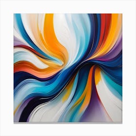 Abstract Painting Canvas Print