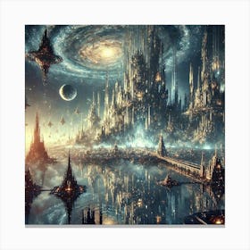 Otherworldly Beauty Converted Canvas Print