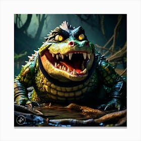 Alligator Canvas Print