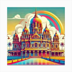 Golden Temple 2 Canvas Print