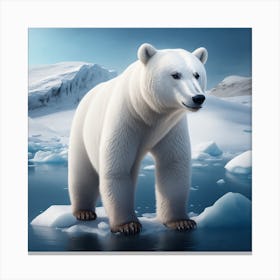 Polar Bear Canvas Print