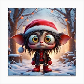 Elf On The Shelf Canvas Print