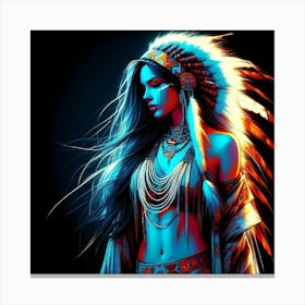 Exotic Beauty Artwork 199 Canvas Print