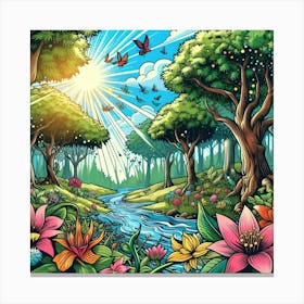 Enchanted Horizon 10 Canvas Print