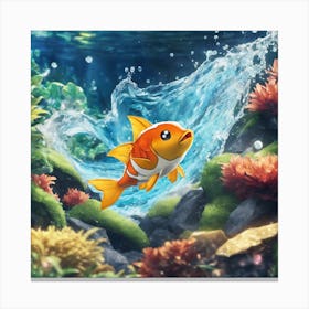 Goldfish Canvas Print