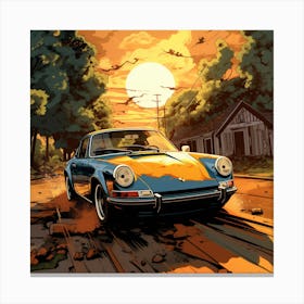 Porsche 911 1 Canvas Print