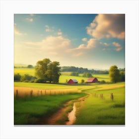 Country Road 48 Canvas Print