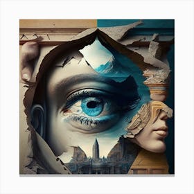 Eye Of The World Canvas Print