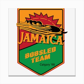 Hot Trend Jamaican Bobsled Team Cool Runnings Canvas Print