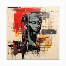 Woman Of Color Canvas Print