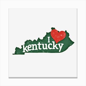 Kentucky State Canvas Print