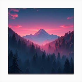 Mountain 1 Canvas Print