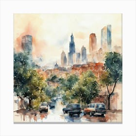 Chicago Cityscape Canvas Print