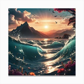 Depths Of The Imagination 18 Canvas Print