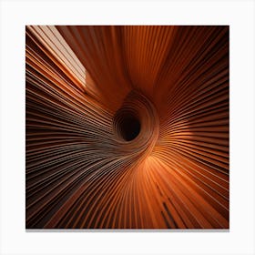 Spirals dark Canvas Print