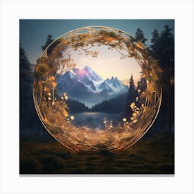 Ring Of Fire Canvas Print