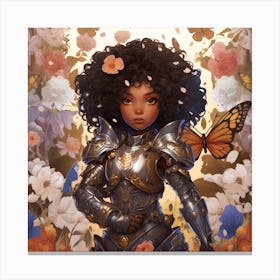 Afro-Folk Canvas Print