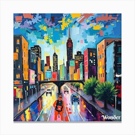 Wonder City 1 Canvas Print