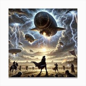 Winds Of War Canvas Print