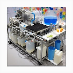 Machine For Making Liquids Canvas Print