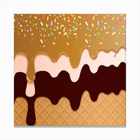 Ice Cream 7 Canvas Print