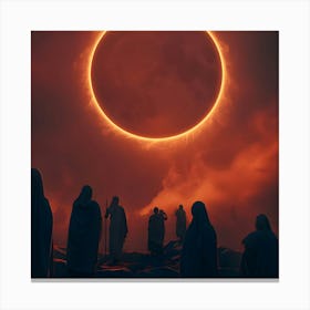 Eclipse Of The Sun 1 Canvas Print