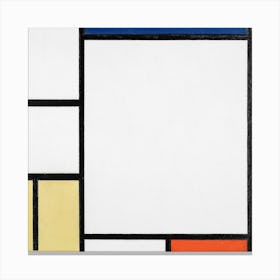 Composition With Blue, Red, Yellow, And Black (1922), Piet Mondrian Canvas Print