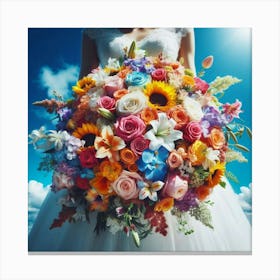 Wedding Bouquet Canvas Print