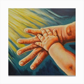 Hands Of Jesus Canvas Print