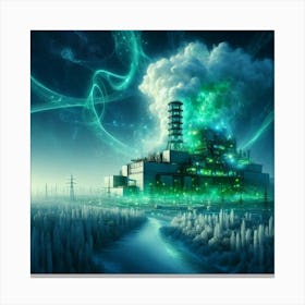 Nuclear Power Plant 1 Canvas Print