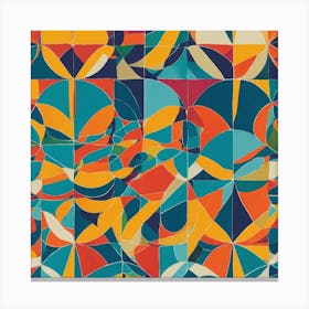 Abstract Geometric Pattern Canvas Print