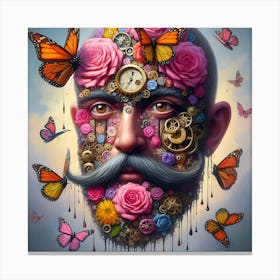 Clockwork Man 2 Canvas Print