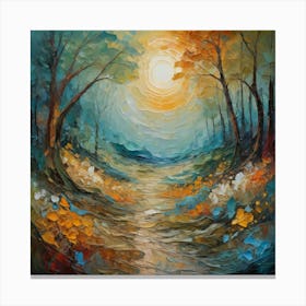 Landscape Painting 1 Canvas Print