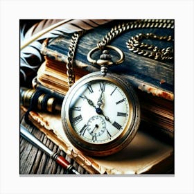 Pocket Watch 1 Canvas Print