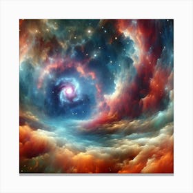 Cosmic Whirl 7 Canvas Print