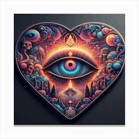 All Seeing Eye Canvas Print