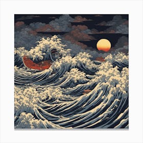 Great Wave Canvas Print