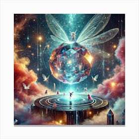 Fairy In The Sky Canvas Print