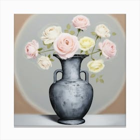 Flowers in a vase 2 Canvas Print