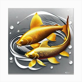 Koi Fish 4 Canvas Print