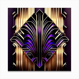 Art Deco Canvas Print