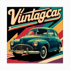 Vintage Car Canvas Print