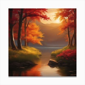 The Perfect Image Is A Serene Harmonious And Visually Captivating Scene That Elicits A Sense Of Wo 224884834 Canvas Print