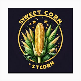 Sweetcorn As A Logo (15) Canvas Print