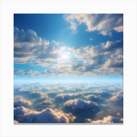 Above The Clouds Canvas Print