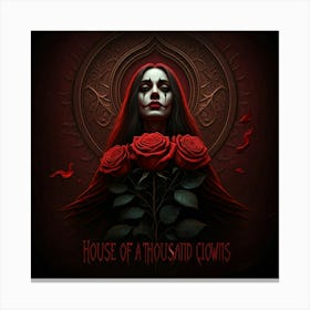 House Of A Thousand Clowns Canvas Print