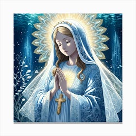 Virgin Mary 1 Canvas Print