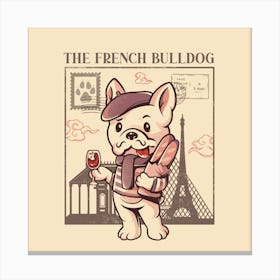 French Bulldog - Cute Dog Gift 1 Canvas Print