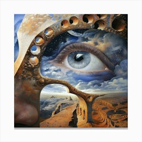 Eye Of The World Canvas Print