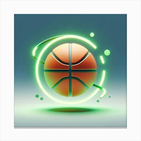 Basketball Ball 5 Canvas Print